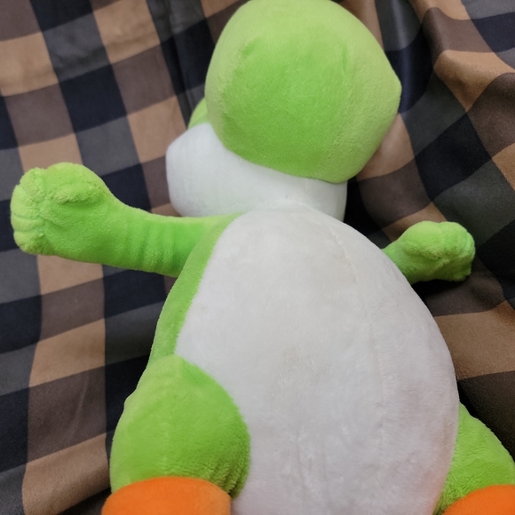 Super Mario Yoshi Soft Plush Green 16"tall - Picture 12 of 12
